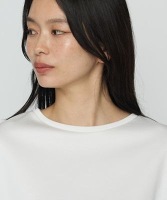 コットン強撚ポンチ　ショルダータックＴシャツ（０１０１ＥＫ０４）