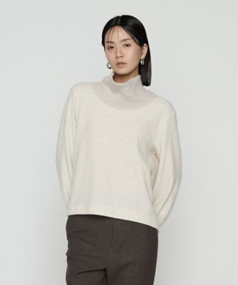 ＜COMME CA (Women)＞ウールブークレー　スヌード付きプルオーバー（０１０１ＥＭ０５）