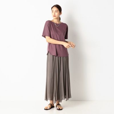 【前後２ＷＡＹ】ドルマンスリーブ　Ｔシャツ（０１０１ＥＴ０７）
