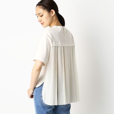 ＜COMME CA (Women)＞バックプリーツ　Ｔシャツ（０１０１ＥＴ１１）