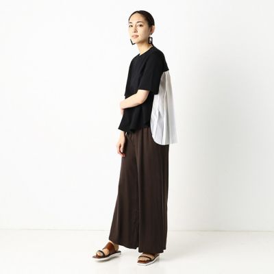 バックプリーツ　Ｔシャツ（０１０１ＥＴ１１）
