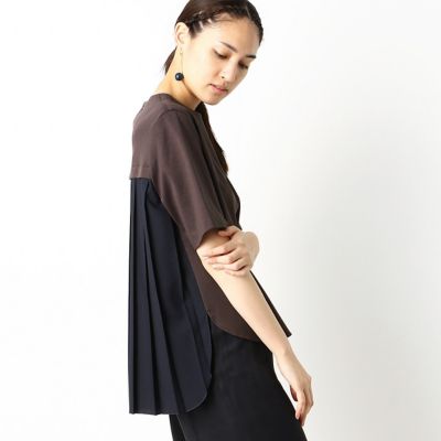 バックプリーツ　Ｔシャツ（０１０１ＥＴ１１）