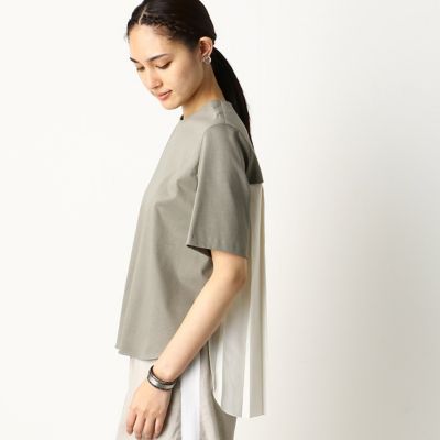 バックプリーツ　Ｔシャツ（０１０１ＥＴ１１）