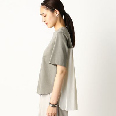 バックプリーツ　Ｔシャツ（０１０１ＥＴ１１）