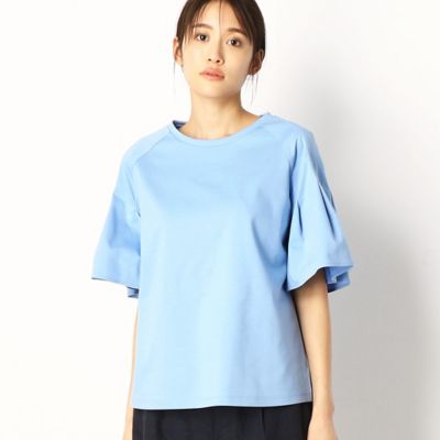 タックフレアースリーブＴシャツ（０１０１ＥＹ０７）