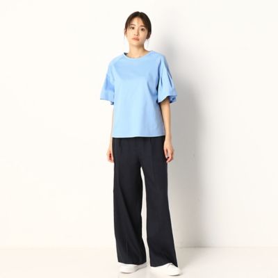 タックフレアースリーブＴシャツ（０１０１ＥＹ０７）