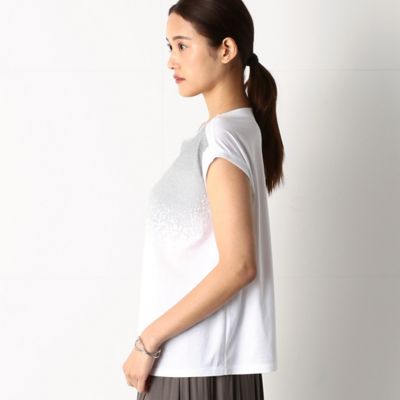 メタリックビーズ　Ｔシャツ（０１０２ＥＷ０４）