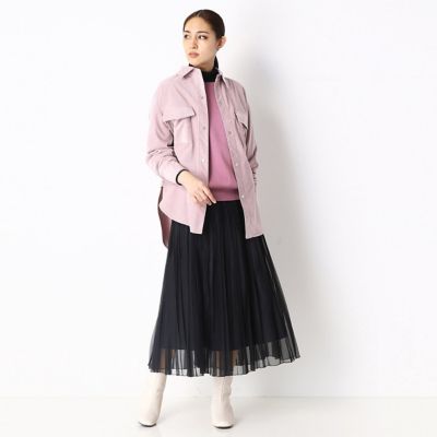 ドロップショルダー　ＣＰＯシャツジャケット（０１０２ＨＴ０２）
