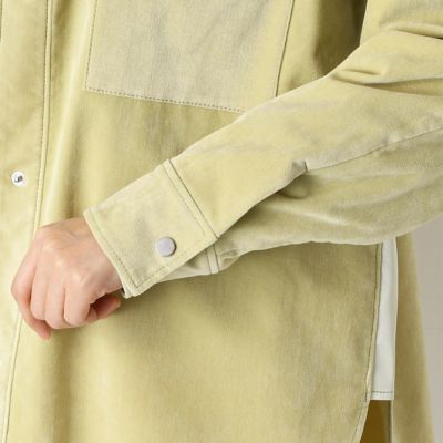 ドロップショルダー　ＣＰＯシャツジャケット（０１０２ＨＴ０２）