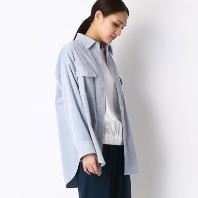 ドロップショルダー　ＣＰＯシャツジャケット（０１０２ＨＴ０２）