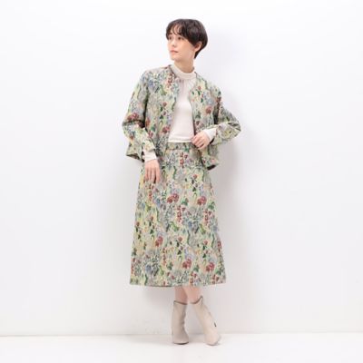 ゴブラン織り ショートブルゾン（0102VF01） | COMME CA