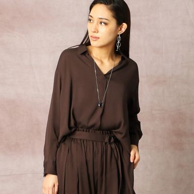 バックサテンジョーゼット　デザインシャツ（０１０３ＨＲ０４）