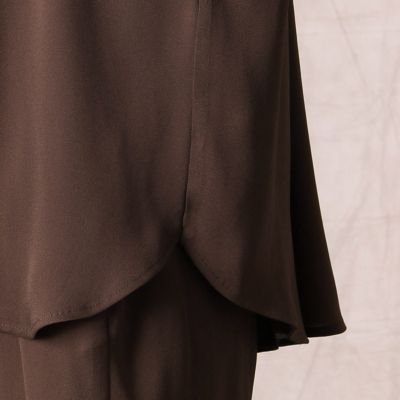 バックサテンジョーゼット　デザインシャツ（０１０３ＨＲ０４）