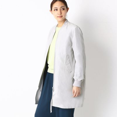 ＜COMME CA (Women)＞ボンバージャケット風　コート（０１０３ＭＴ０１）