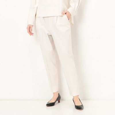 ＜COMME CA (Women)＞【セットアップ対応】ビスコース２ＷＡＹストレッチ　テーパードパンツ（０１０３ＰＣ０２）