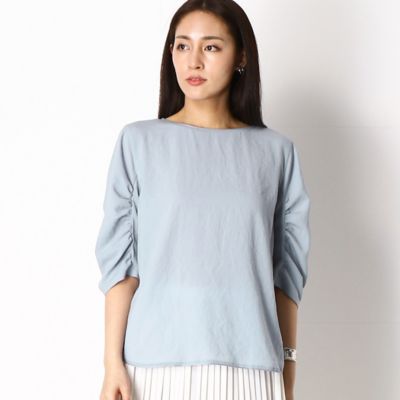 シフォンストレッチヴィンテージ　　ブラウス（０１０４ＨＹ０９）