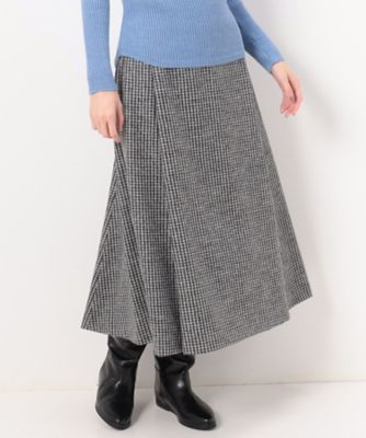 ＜COMME CA (Women)＞ビック千鳥バランサー　フレアスカート（０１０６ＦＥ０５）