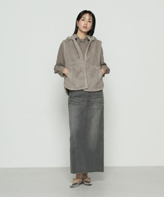 フェイクファー リバーシブルジレ（0109VM07） | COMME CA