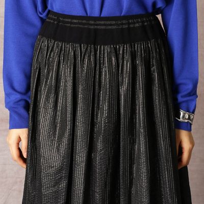 2024SSコムコム　ストライプスカート 2024SSコムコム ストライプスカート - メルカリ