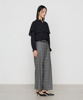 ストレッチサス付きワイドパンツ（120~160cm）,ikka| TOKYO DESIGN CHANNEL