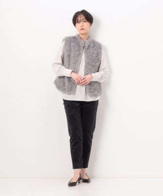 フェイクファー ジレ（0111VE05） | COMME CA (Women