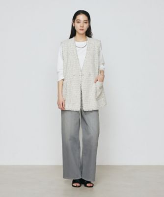 サマーツイード ジレ（0111VK03） | COMME CA (Women)/コムサ