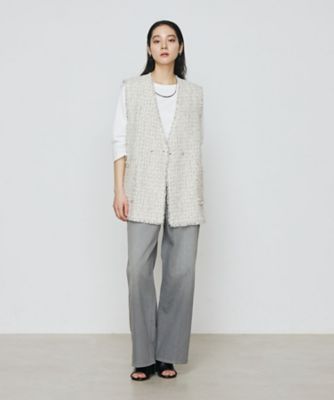 サマーツイード ジレ（0111VK03） | COMME CA (Women)/コムサ