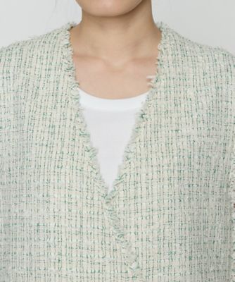 新品COMME CA サマーツイード ジレ COMME CA｜サマーツイード ジレ | Rakuten Fashion(楽天ファッション