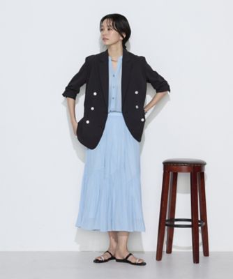 【セオリー】極美品✨ダブルブレストジャケット ストレッチ メリノウール GYMPHLEX（ジムフレックス） ウールミックス ダブルブレスト