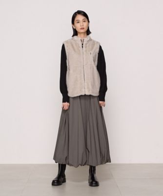 フェイクファー　ジレ（０１１３ＶＩ０５）