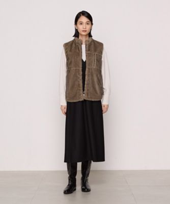 フェイクファー　ジレ（０１１３ＶＩ０５）