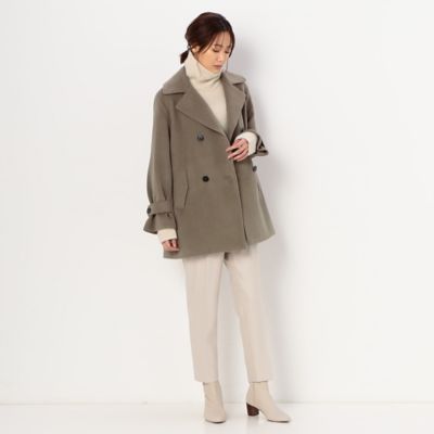 アンゴラウール ピーコート（0115WA05） | COMME CA (Women