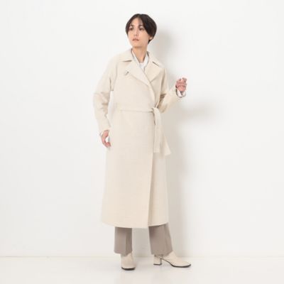 アンゴラウール コンバーチブルロングコート（０１１５ＷＥ０６ 
