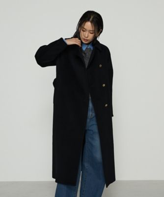 アンゴラウール ロングトレンチコート（0115WM05） | COMME CA