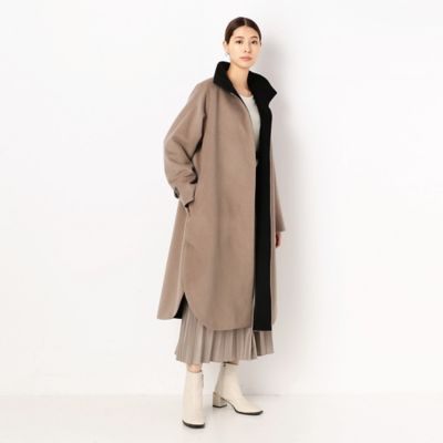 毛40%#レディース　ロングコート　三越　アンゴラ60% 毛40%