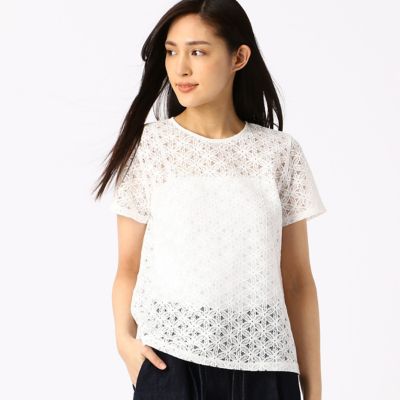 ホワイトレース ｔシャツ型 プルオーバー ０１１７ｈｐ０８ 三越伊勢丹オンラインストア 公式