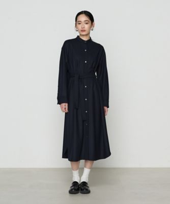 ＜COMME CA (Women)＞両面起毛ツイル　シャツドレス（０１１９ＯＩ０７）