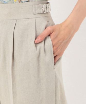 【セットアップ対応】リネンストレット　グルカパンツ（０１２０ＰＣ０８）