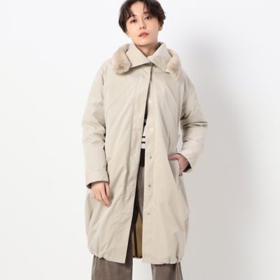 【SALE】COMME CA (Women)/コムサ インナーダウン付きスプリングコート(0120UA02) ベージュ アウター【三越伊勢丹/公式】
