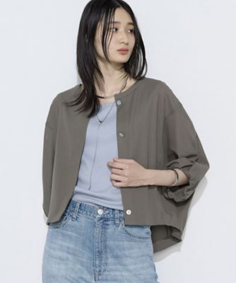 ANAYI　カラミコットンブルゾン コットンカラミストレッチ ブルゾン（0120VO06） | COMME CA