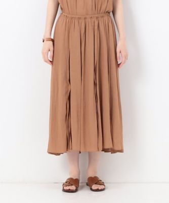 セットアップ対応】スプリットジョーゼット アシンメトリー