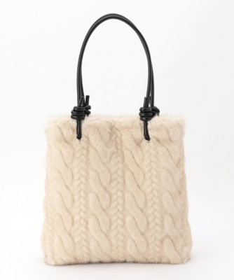 新品タグ付き伊勢丹購入bibiyファーバッグ 新品タグ付き伊勢丹購入bibiyファーバッグ