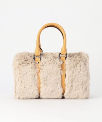 フェイクファー ボストンバッグ（0137RM02） | COMME CA