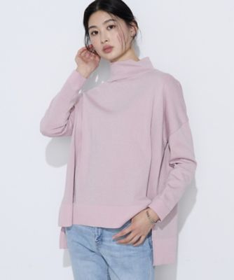 天竺編み ファインラメニットプルオーバー（0144IO08