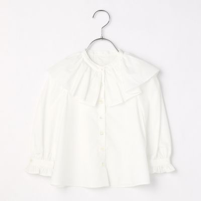 大きな襟の白いブラウス ０５３２ｂｗ０４ 三越伊勢丹オンラインストア 公式