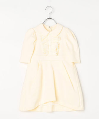 ＜COMME CA FILLE(Baby&Kids)＞裏毛　フリルワンピース（０５９２ＲＥ０８）