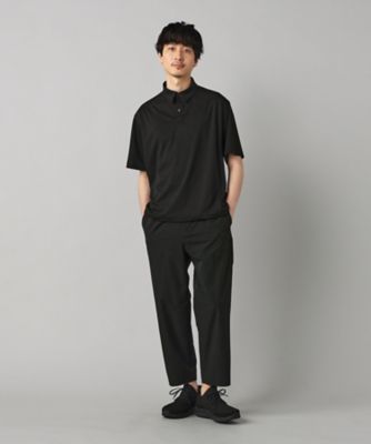 COMME CA MEN BLACK】ドライテック 半袖ポロシャツ