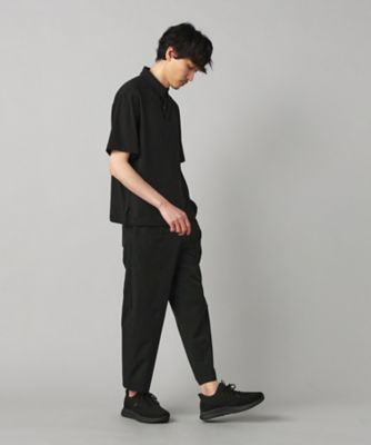 COMME CA MEN BLACK】ドライテック 半袖ポロシャツ
