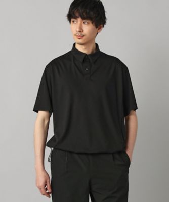 COMME CA MEN BLACK】ドライテック 半袖ポロシャツ