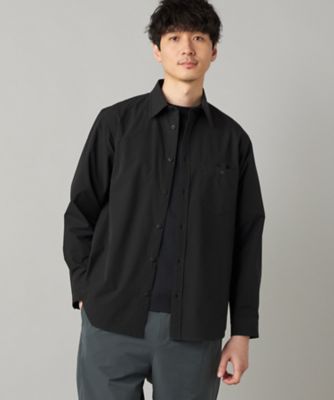 ＜COMME CA MEN (Men) ＞【撥水】【ＣＯＭＭＥ　ＣＡ　ＭＥＮ　ＢＬＡＣＫ】〔ＴＥＸＢＲＩＤ〕レギュラーシャツ（０７００ＩＯ０１）